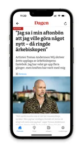Dagen.se screenshot 1
