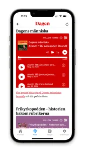 Dagen.se screenshot 2