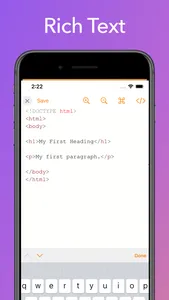 Text Editor App screenshot 0
