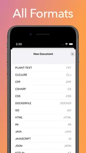 Text Editor App screenshot 2