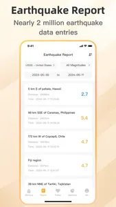 Earthquake Alert -USA Info screenshot 1