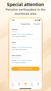 Earthquake Alert -USA Info screenshot 2