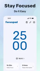 FocusPad - Focus Booster screenshot 0
