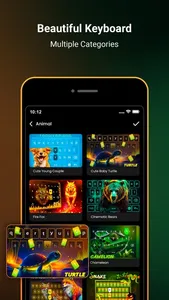 Neon LED Keyboard -RGB & Emoji screenshot 5