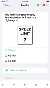 TN Driving Test - DMVCool screenshot 3