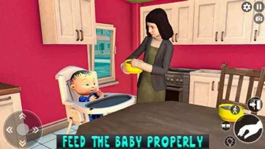 Virtual Nanny Mother Simulator screenshot 1
