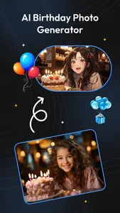 AI Birthday Photo - Video screenshot 0