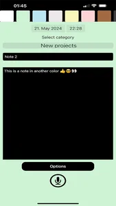 Notepad with Colors - Notes screenshot 3