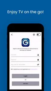 GXtream IPTV screenshot 0