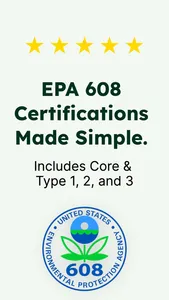 EPA 608 Practice+ screenshot 0