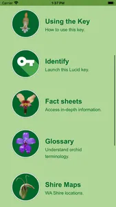 Western Australian Orchid Key screenshot 2