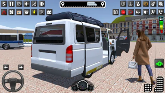Dubai Van Simulator Car Games screenshot 1