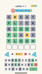 Wordles Unlimited Daily Puzzle screenshot 1
