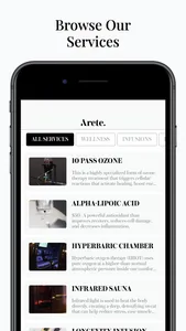 Arete Health & Wellness screenshot 2