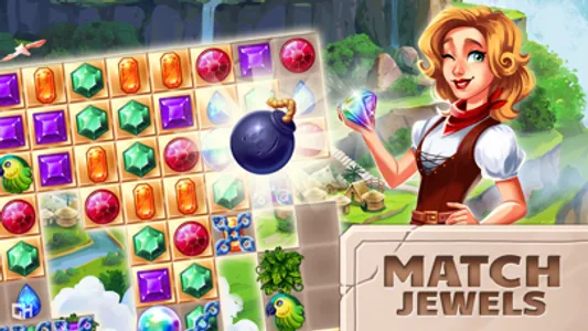Jewel Quest - Match3 Adventure screenshot 0