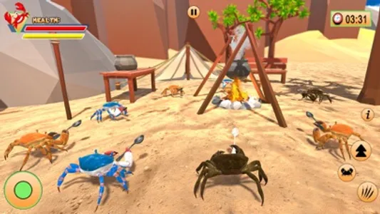 King Crab: Beach Survival screenshot 2