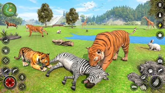 The Tiger Family Simulator 3D screenshot 1