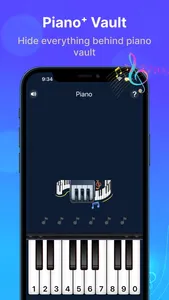 Piano⁺ Vault - Hide Photos screenshot 0