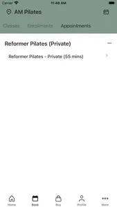 AM Pilates SG screenshot 1