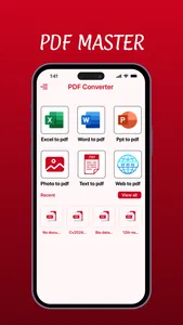 PDF Master - AllInOne Convert screenshot 1