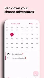Duet - Couple Calendar, Wishes screenshot 2