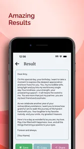 AI Love Letter Generator+ screenshot 3