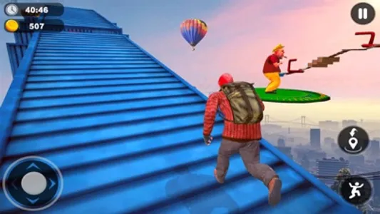 Parkour Up air Adventure Race screenshot 3