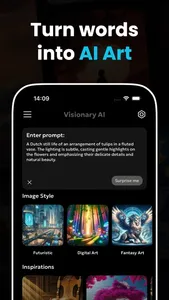 Visionary AI - Photo Generator screenshot 1