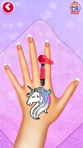 Nail Salon - nail polish games screenshot 4