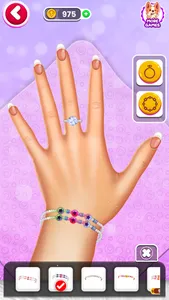 Nail Salon - nail polish games screenshot 6