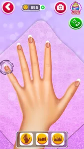 Nail Salon - nail polish games screenshot 8