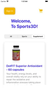 Sports3D screenshot 2