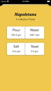 My Pizza Calculator screenshot 2