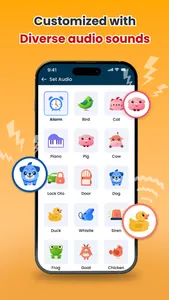 Don't touch phone: Alarm screenshot 1