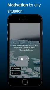 Daily motivation, quote screenshot 1