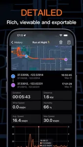 Speedometer GPS Running Track screenshot 3