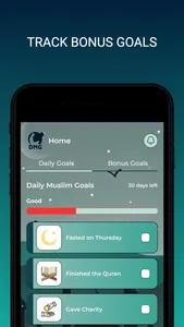 Daily Muslim Goals screenshot 3