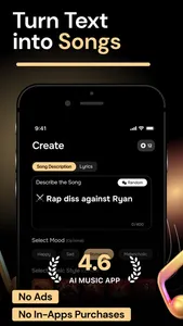 MIA: AI Song Generator screenshot 1