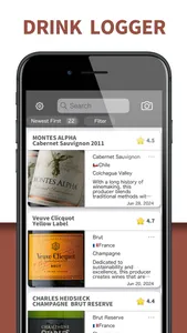 BottleCollection Drink Logger screenshot 0