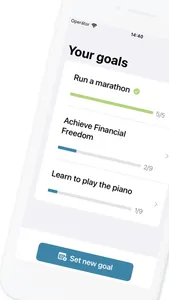 Goal Setting AI: Stridly screenshot 0