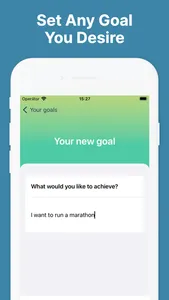 Goal Setting AI: Stridly screenshot 2