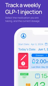 GLP-1 Tracker screenshot 1