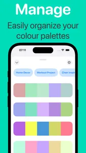 Create Color Palettes screenshot 2