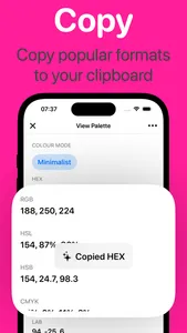 Create Color Palettes screenshot 4