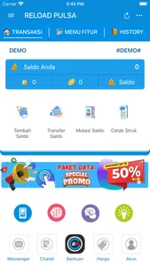 RELOAD PULSA screenshot 1