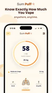 Sum Puff: Quit Smoking Tracker screenshot 0