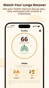 Sum Puff: Quit Smoking Tracker screenshot 3