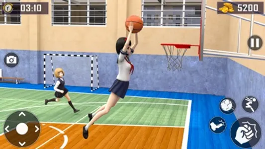 Anime Girl School Life Game 3D screenshot 0