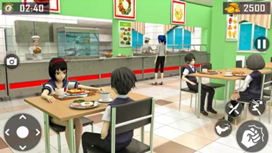 Anime Girl School Life Game 3D screenshot 1