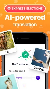 Dog&Cat Translator: Translate screenshot 1